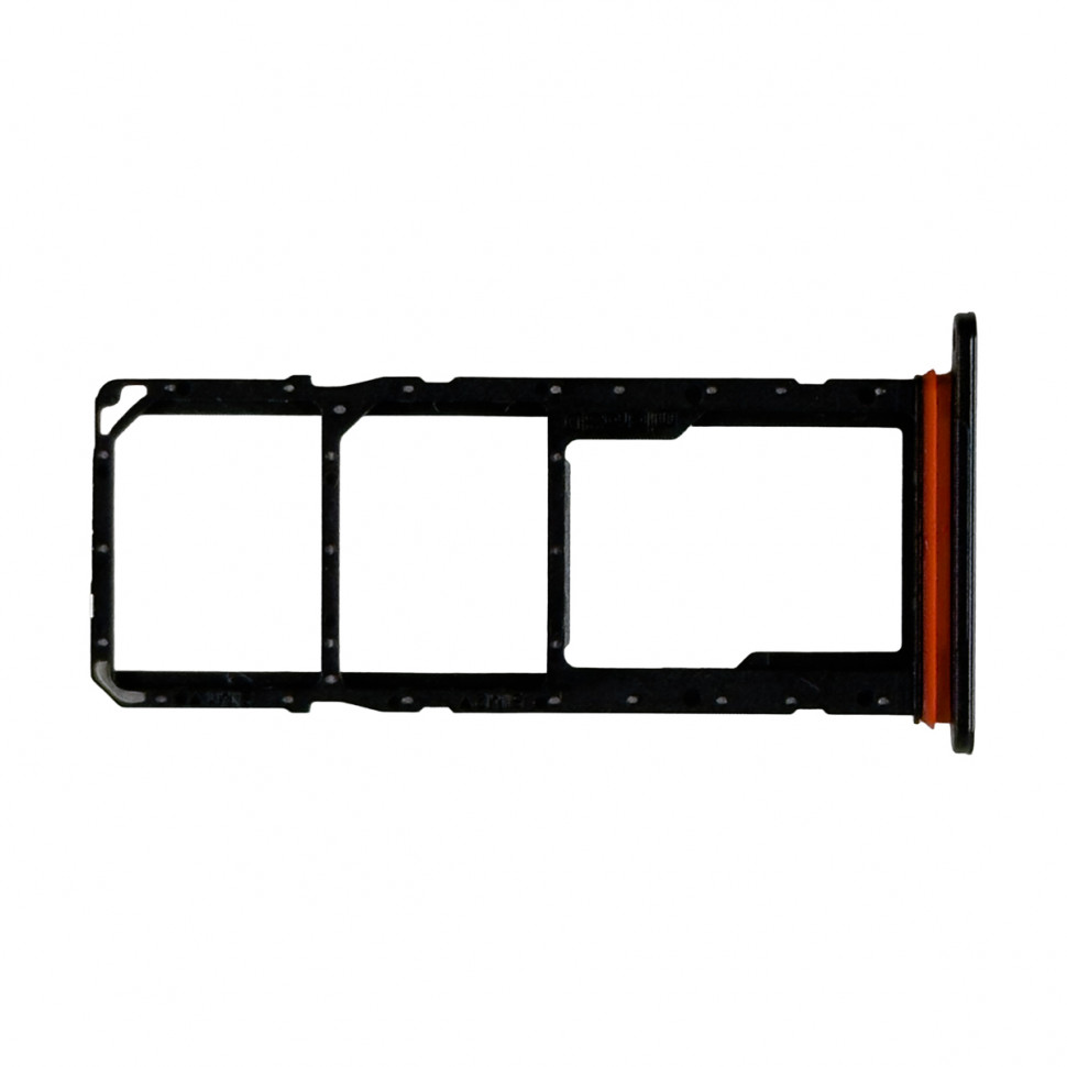 Контейнер SIM для Samsung A075F (A07 4G) Черный