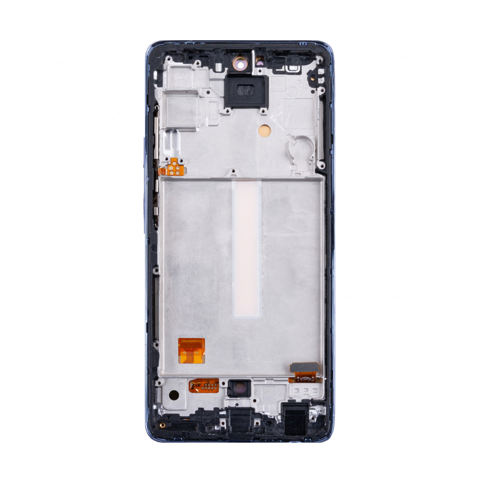 Дисплей с рамкой для Samsung A525F/A526B/A528B (A52/A52 5G/A52s 5G) Фиолетовый OLED (Full Size)