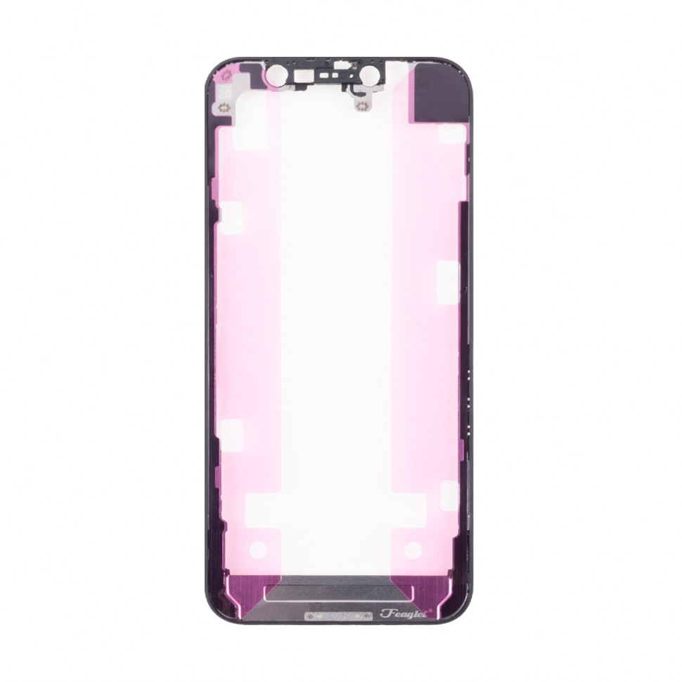 Рамка дисплея для iPhone 12 mini Черный Оригинал (Feaglet)