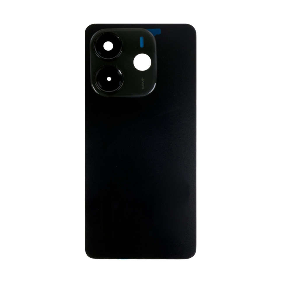 Задняя крышка для Xiaomi Redmi Note 14 4G (24117RN76O/24117RN76G) Черный - Премиум