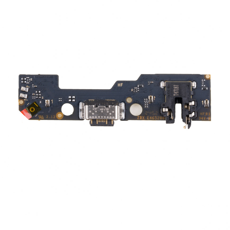 Шлейф для Xiaomi Redmi A5/Poco C71 (25028RN03A/25028PC03G) плата на системный разъем/разъем гарнитуры/микрофон - Премиум
