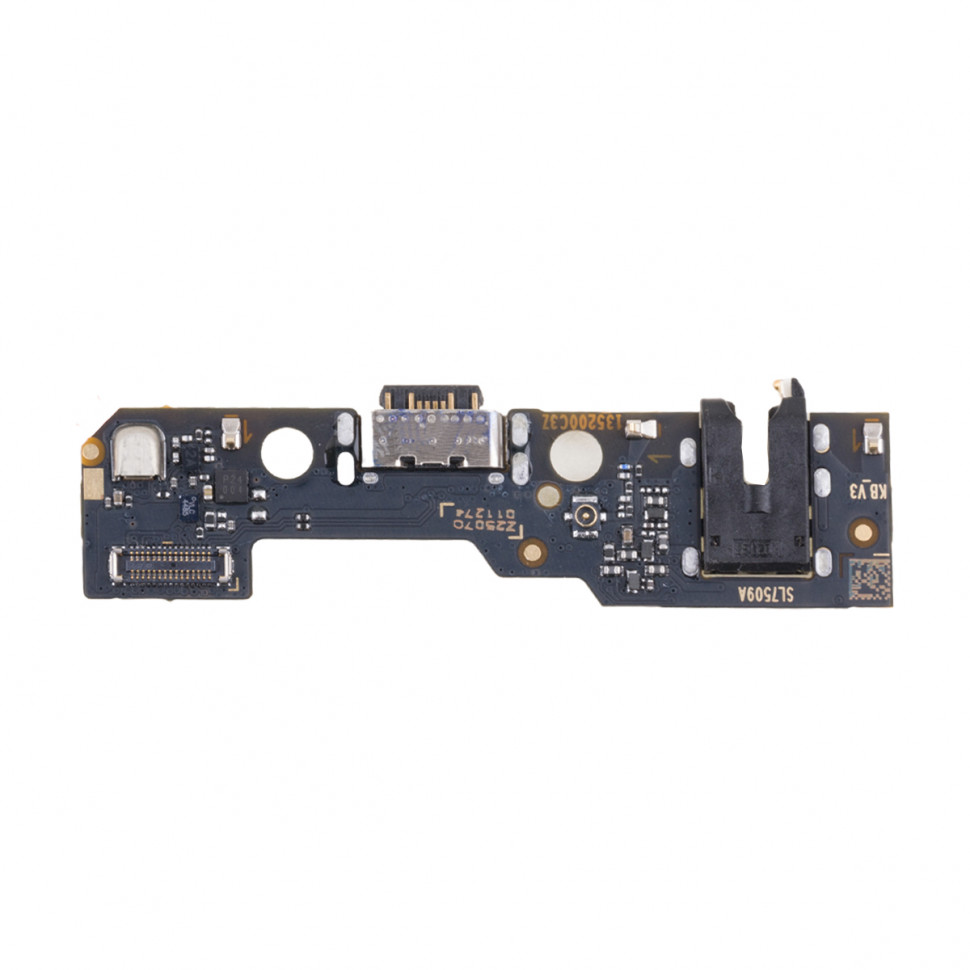 Шлейф для Xiaomi Redmi A5/Poco C71 (25028RN03A/25028PC03G) плата на системный разъем/разъем гарнитуры/микрофон - Премиум