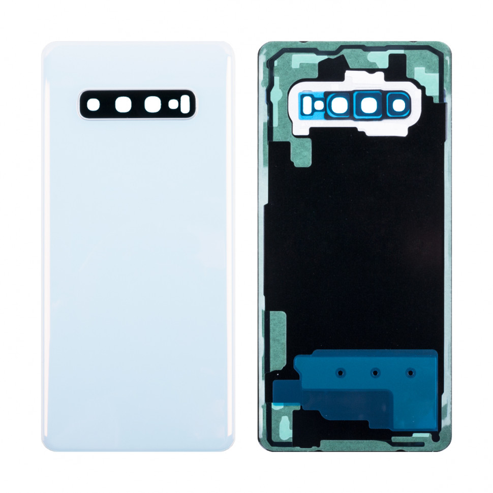 Задняя крышка для Samsung G975F (S10+) Белый - Премиум