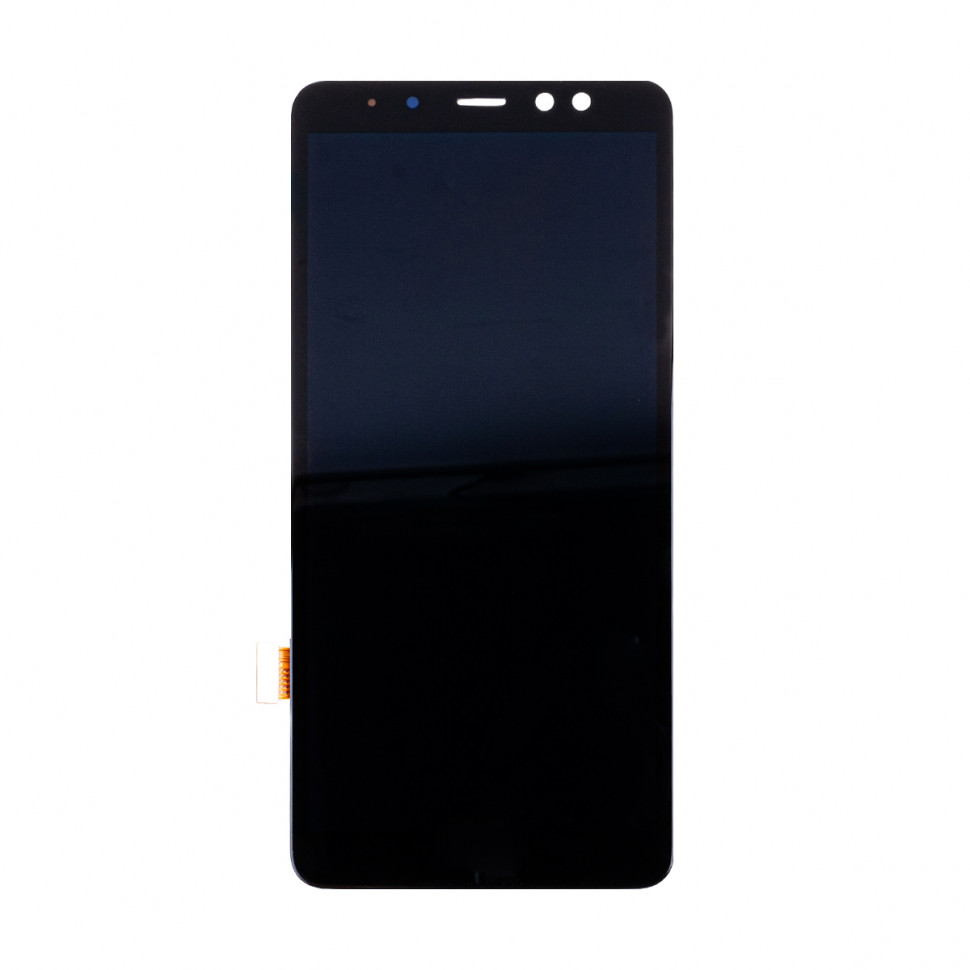 Дисплей для Samsung A730F (A8+ 2018) с тачскрином Черный OLED