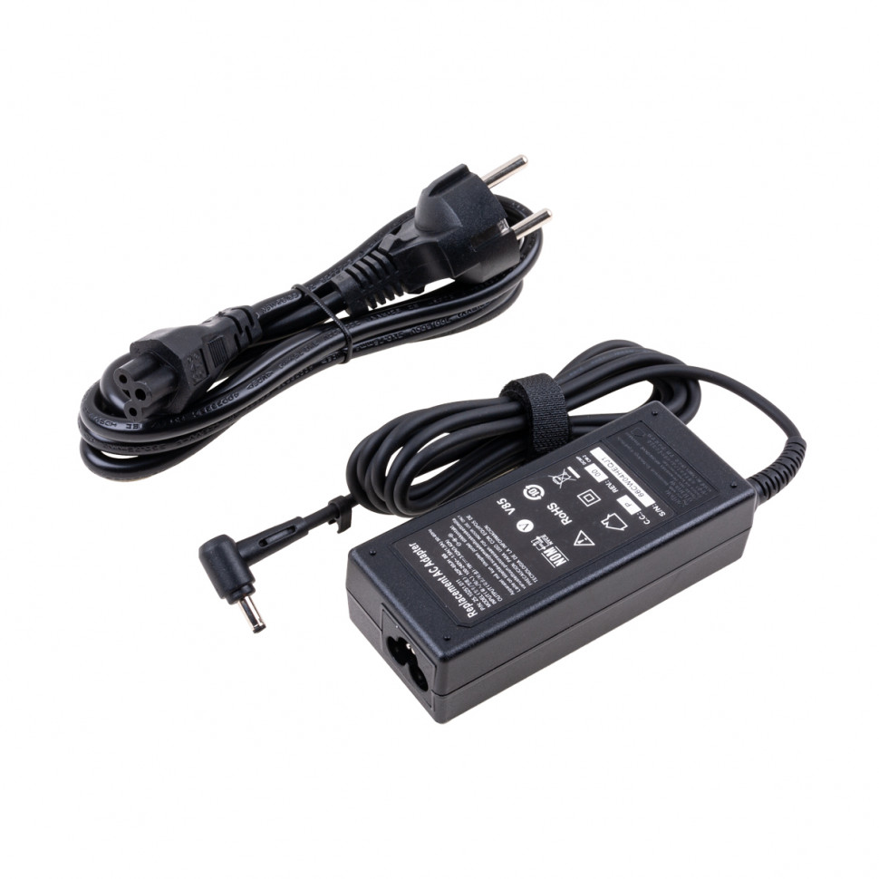 Блок питания для ноутбука Asus 19V, 3.42A, 65W (4.0*1.35)