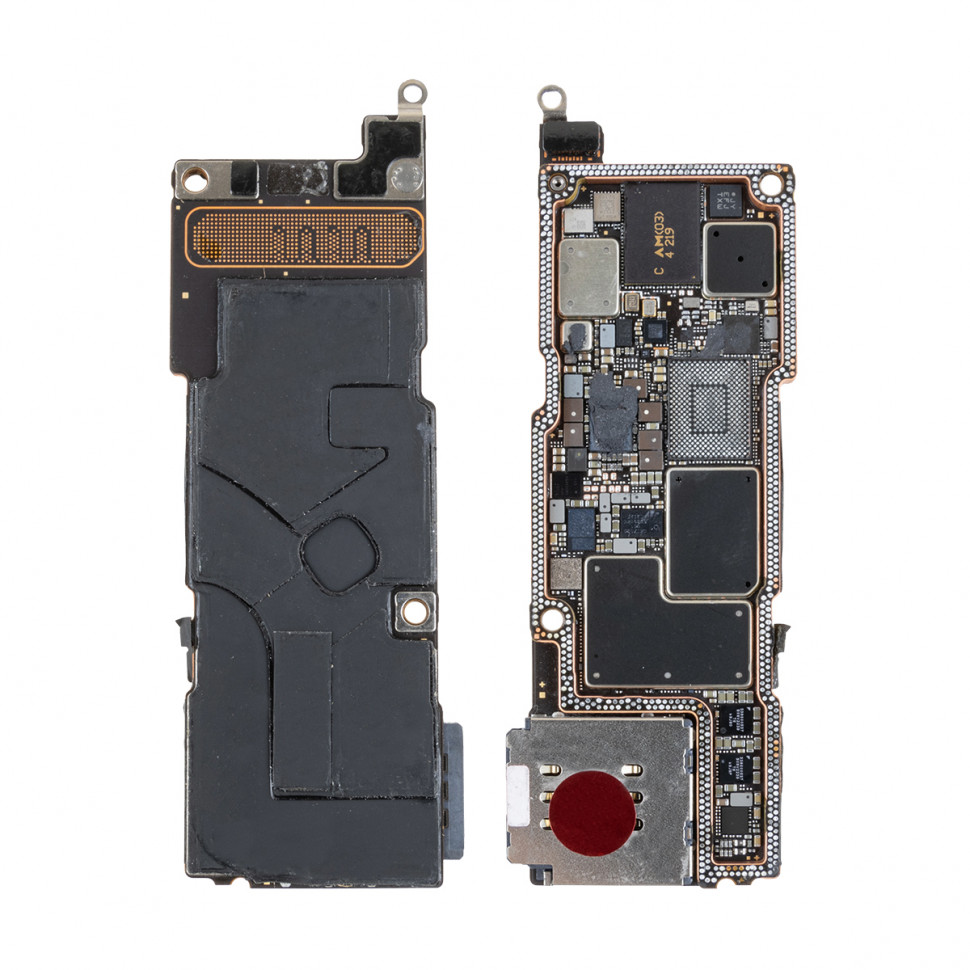 Материнская плата для iPhone 14 Pro/14 Pro Max Sim+E-Sim без микросхем (Нижняя часть)