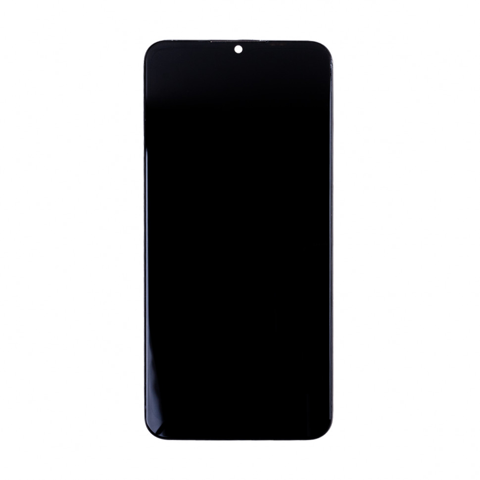 Дисплей с рамкой для Realme C25s Черный Оригинал