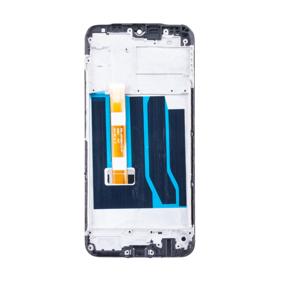 Дисплей с рамкой для Realme C25s Черный Оригинал