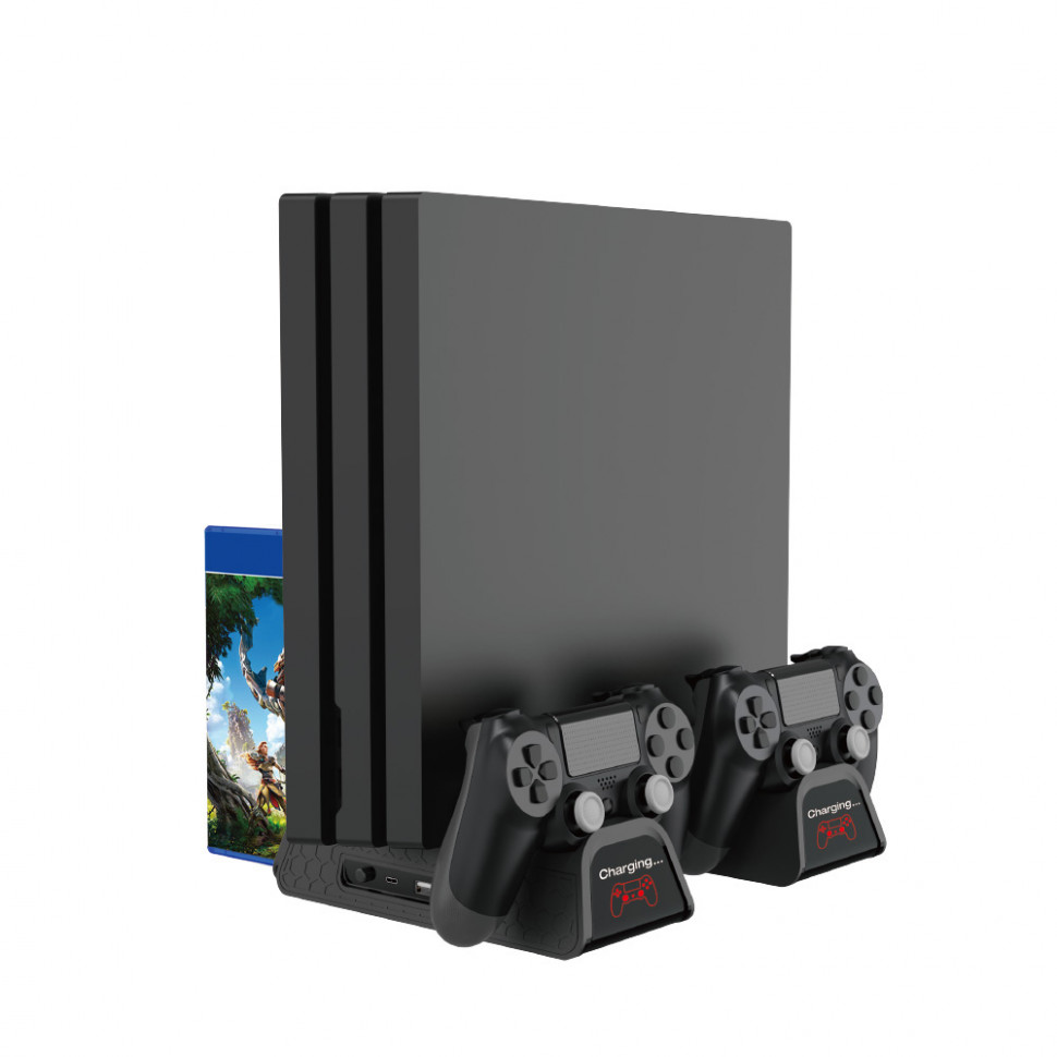 Охлаждающая док-подставка для PlayStation 4/Slim/4 Pro Dobe TP4-882C