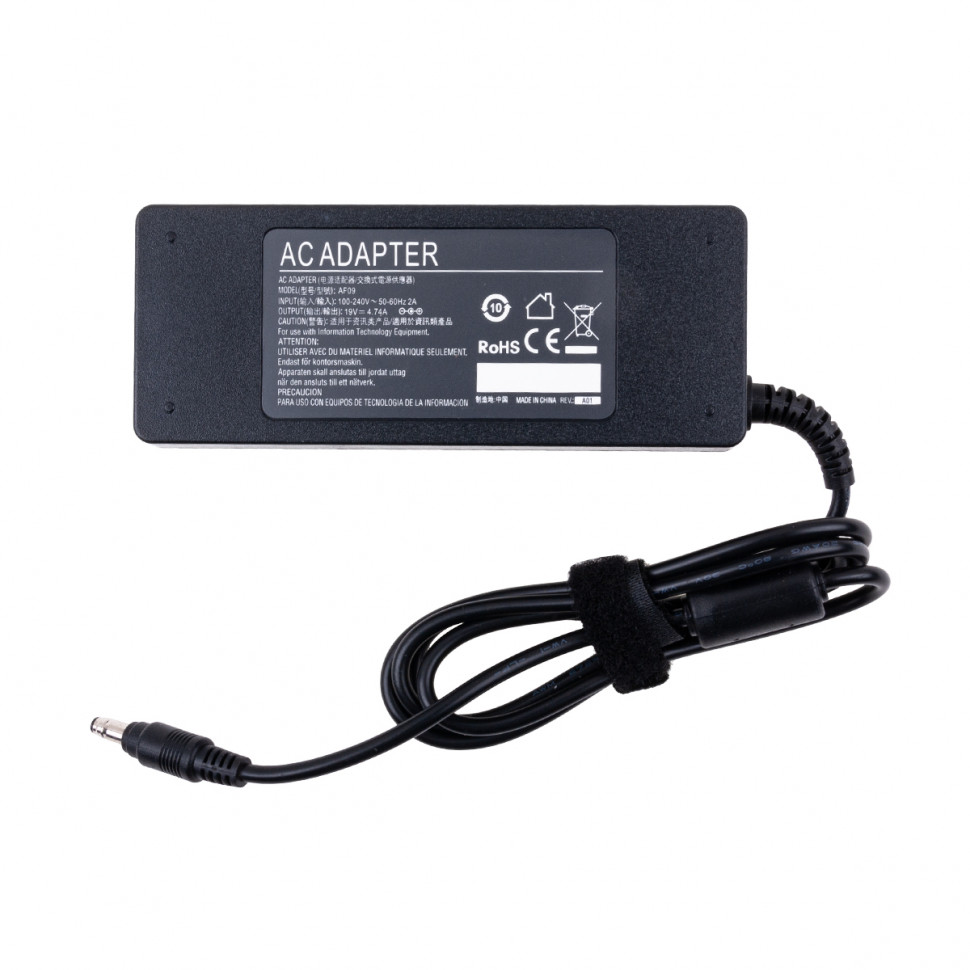 Блок питания для ноутбука HP 19V, 4,74A, 90W (4,8×1,7) - Стандарт (без кабеля)