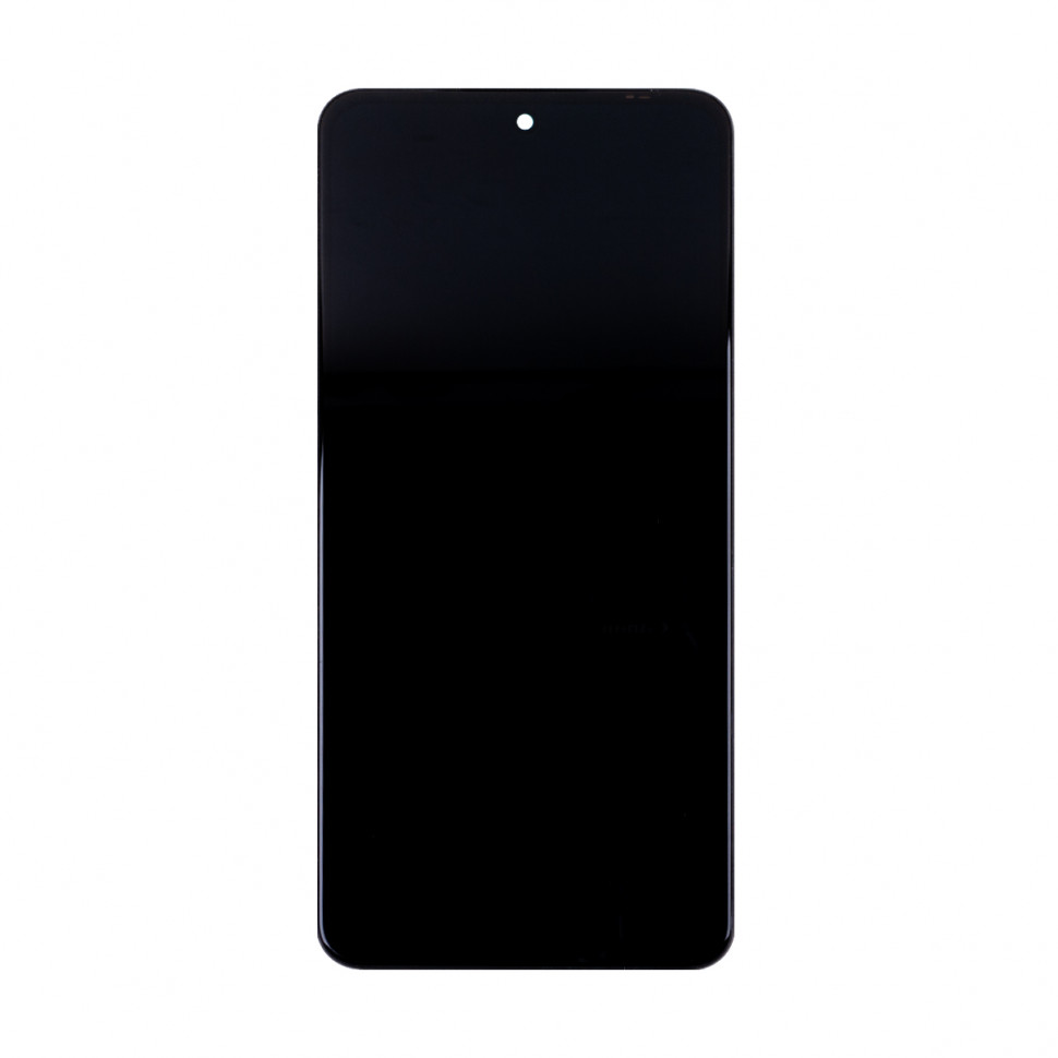 Дисплей с рамкой для Xiaomi Redmi Note 12 4G Черный OLED