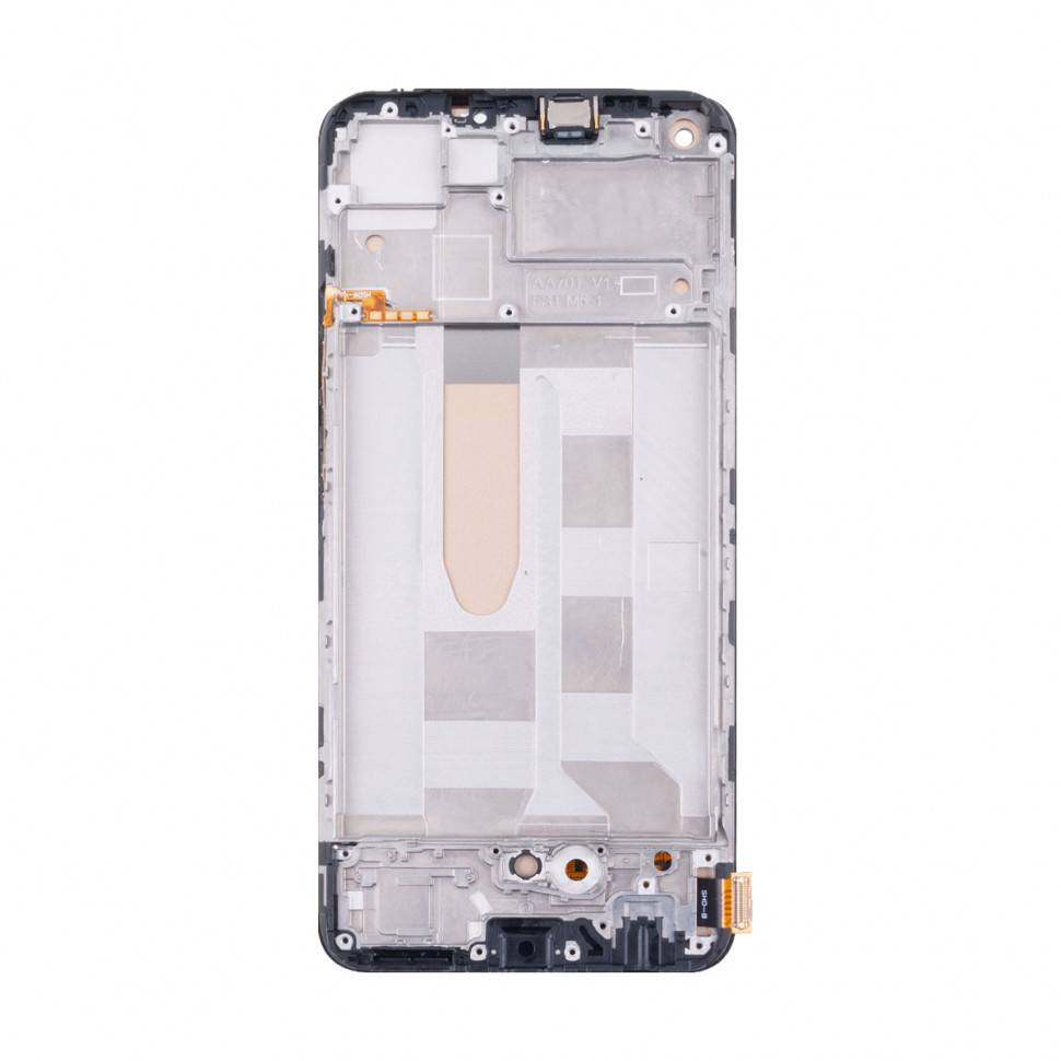 Дисплей с рамкой для Realme 8 4G Черный In-Cell