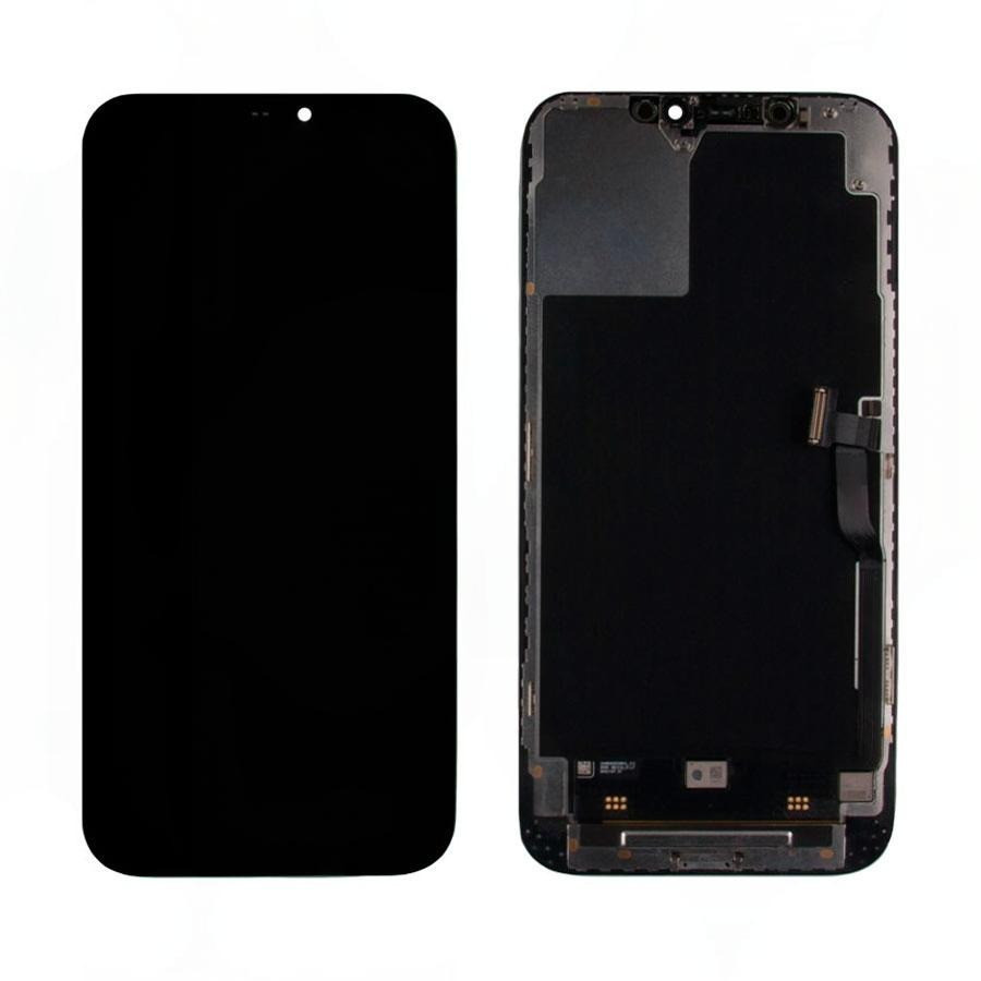 Дисплей для iPhone 12 Pro Max с тачскрином Черный Оригинал (Снятый, заменено стекло)