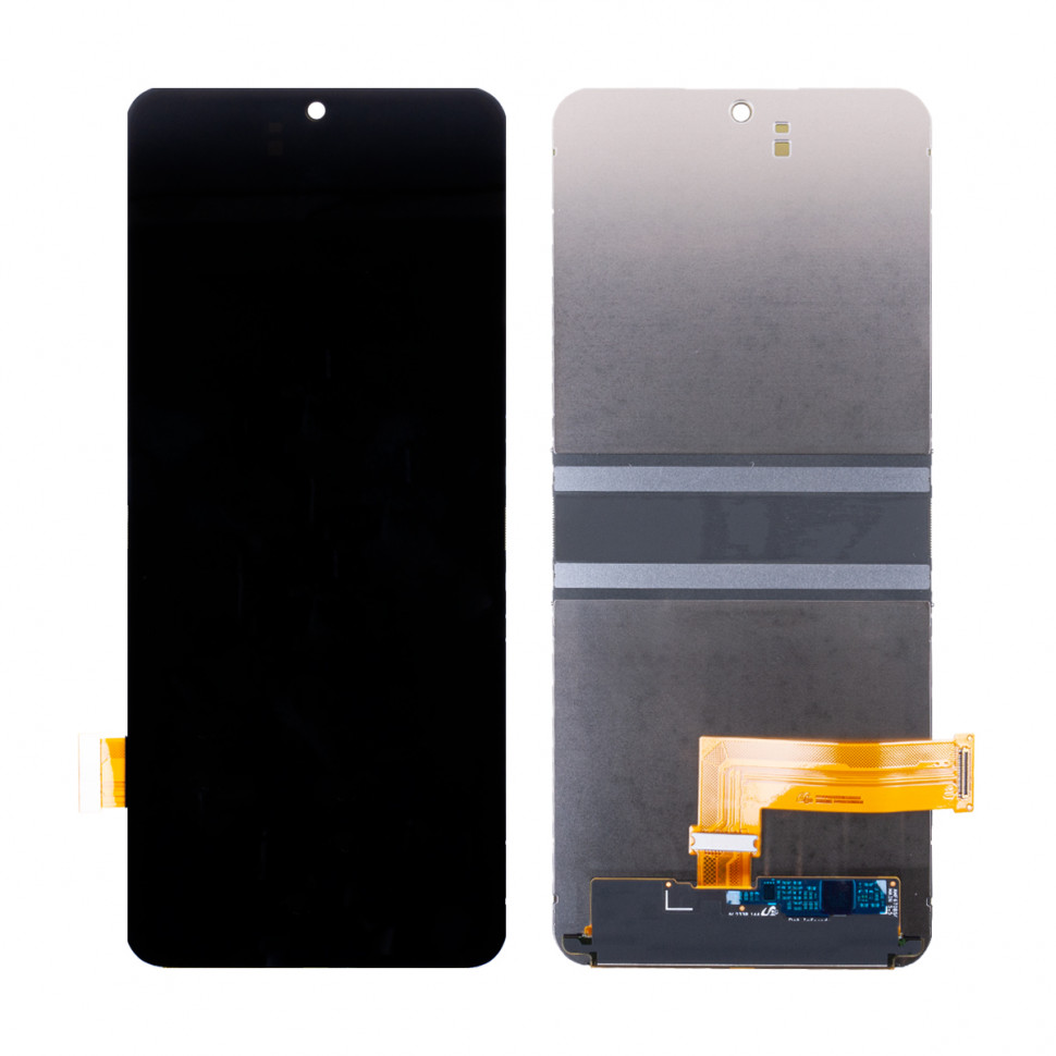 Дисплей для Samsung F731B (Z Flip5) с тачскрином внутренний 6.7" Черный Оригинал (SP)