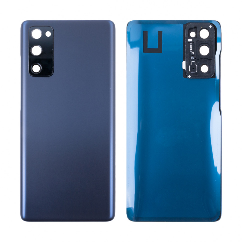 Задняя крышка для Samsung G780F (S20 FE) Синий - Премиум