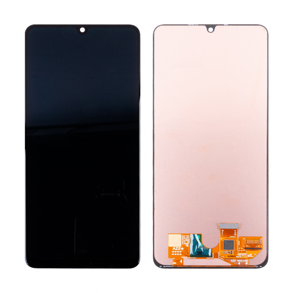 Дисплей для Samsung A225F (A22 4G) с тачскрином Черный Оригинал (SP)