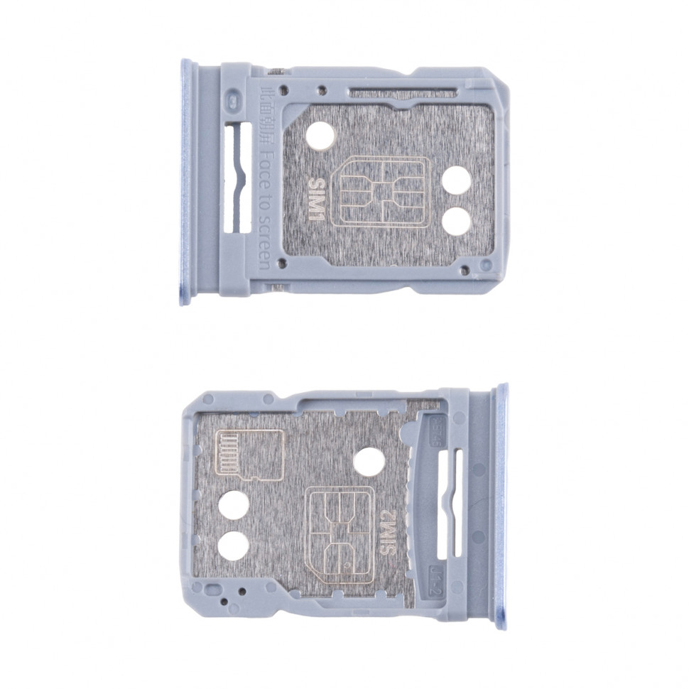 Контейнер SIM для Realme 12 4G Голубой