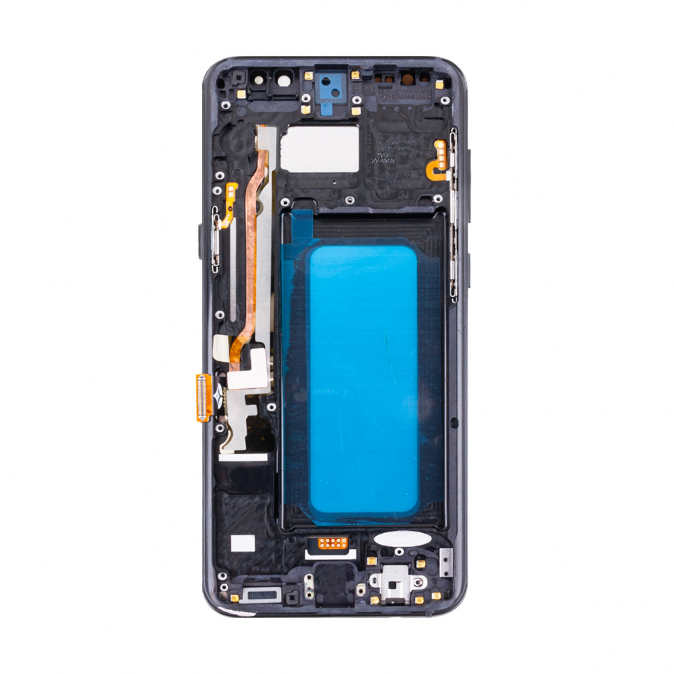 Дисплей с рамкой для Samsung G955F (S8+) Черный In-Cell