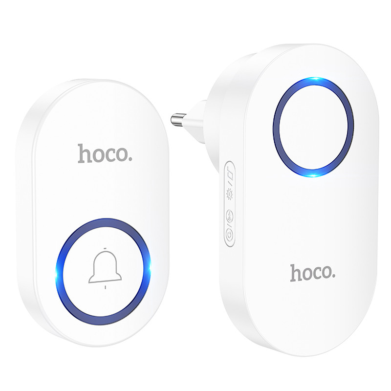 Беспроводной дверной звонок Hoco HI25 Белый
