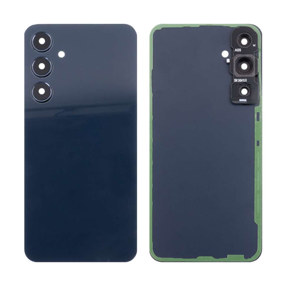 Задняя крышка для Samsung A556E (A55 5G) Синий - Премиум