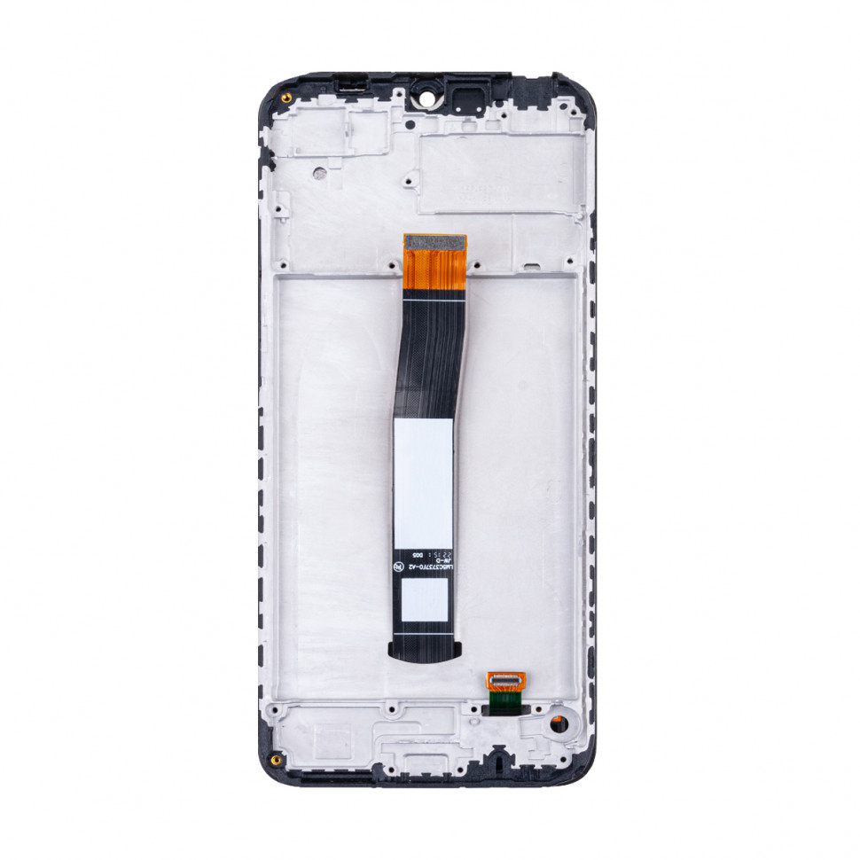 Дисплей с рамкой для Xiaomi Redmi 10C Черный Оригинал