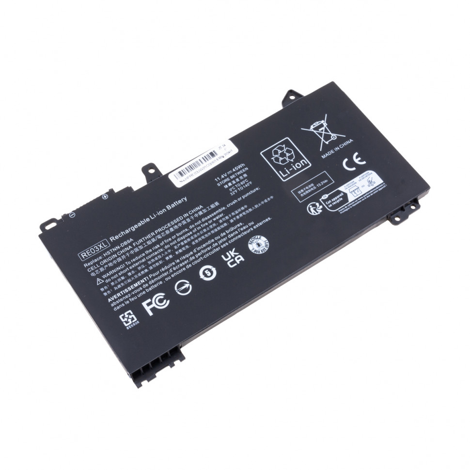 Аккумулятор для ноутбука HP RE03XL/REO3XL (ProBook 440 G6, 450 G7)