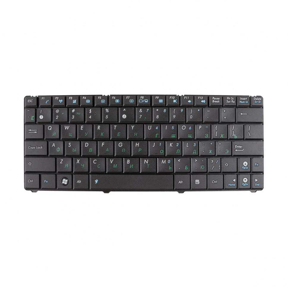 Клавиатура для ноутбука Asus N10/N10E/N10J/Eee PC 1101/1101HA Черный