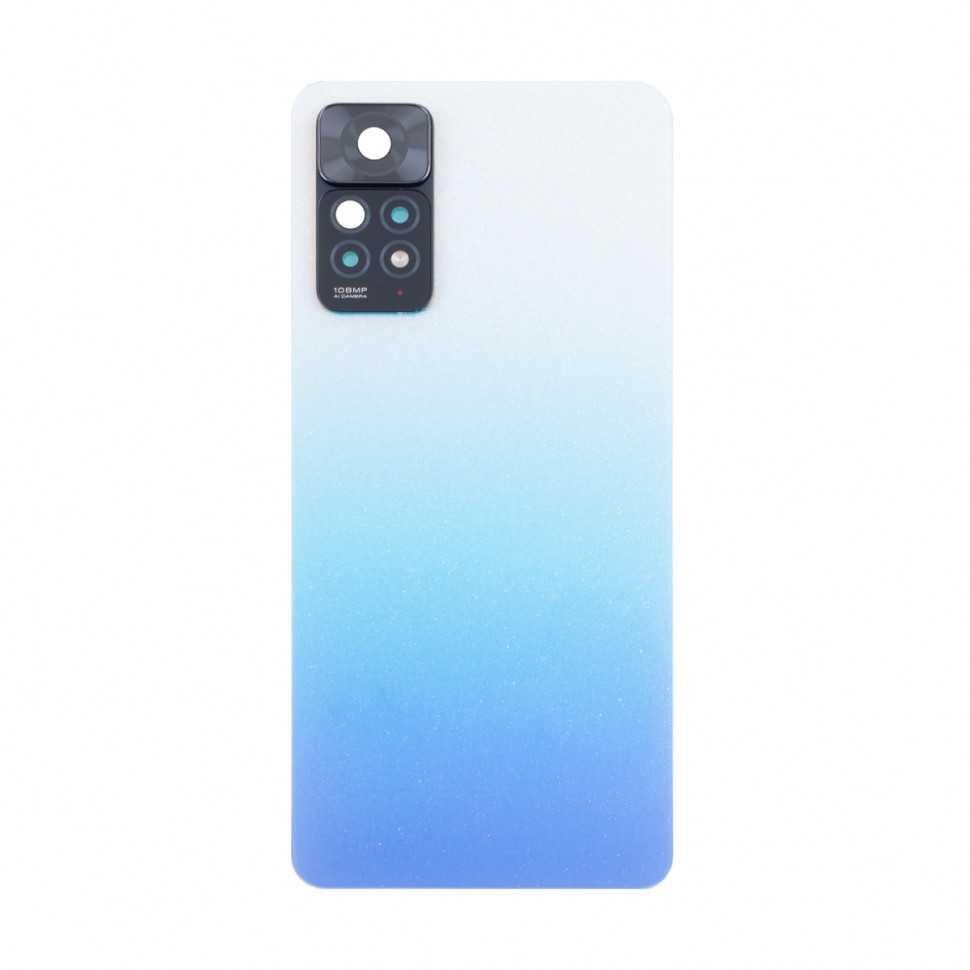 Задняя крышка для Xiaomi Redmi Note 11 Pro 4G/5G Голубой - Премиум
