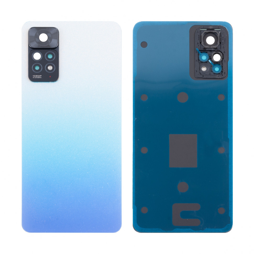 Задняя крышка для Xiaomi Redmi Note 11 Pro 4G/5G Голубой - Премиум