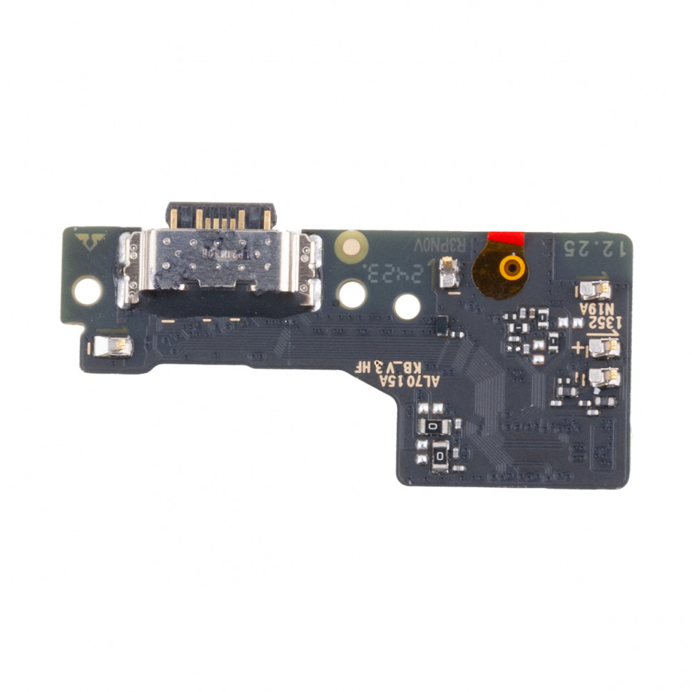 Шлейф для Xiaomi Poco M6 4G/Redmi 13 4G (2404APC5FG/24040RN64Y) плата системный разъем/микрофон - Премиум