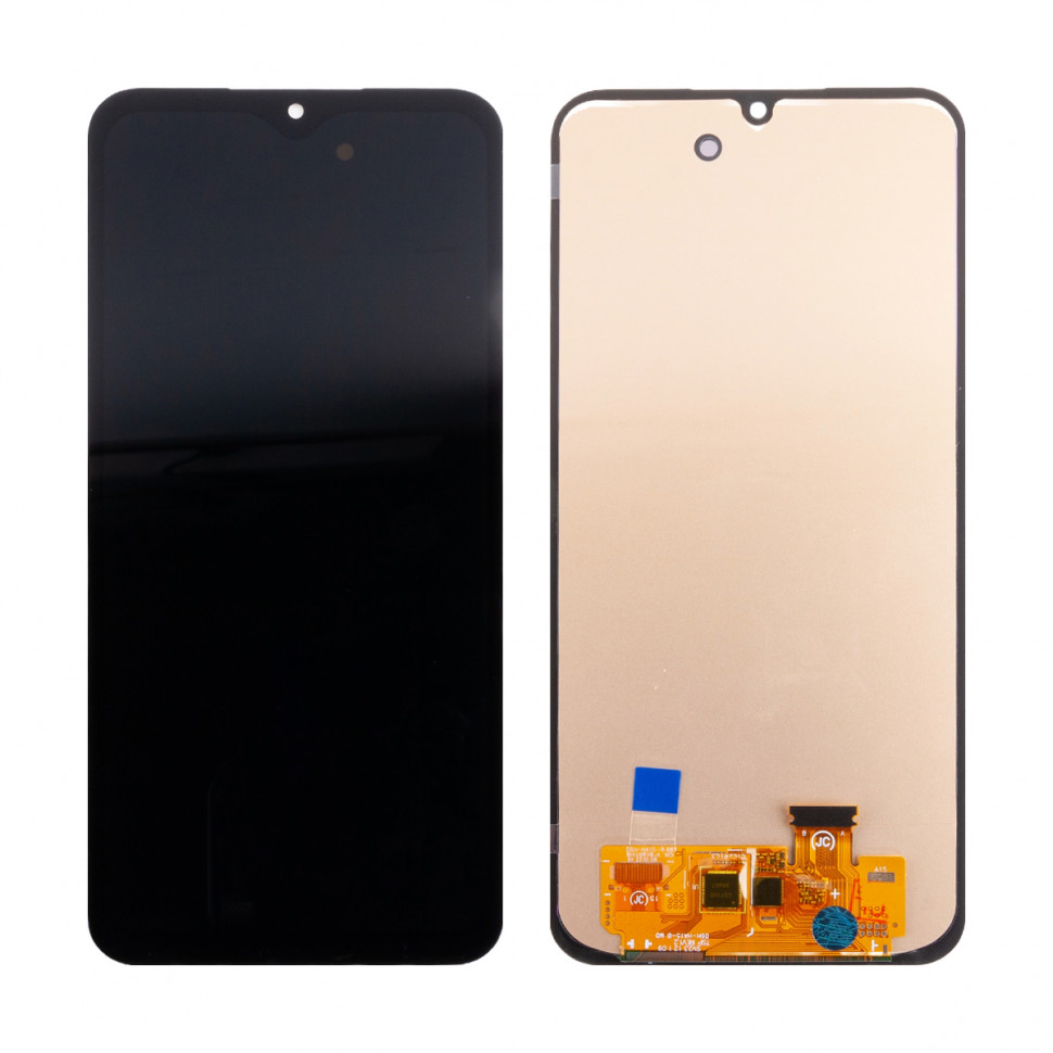 Дисплей для Samsung M156B (M15 5G) с тачскрином Черный OLED