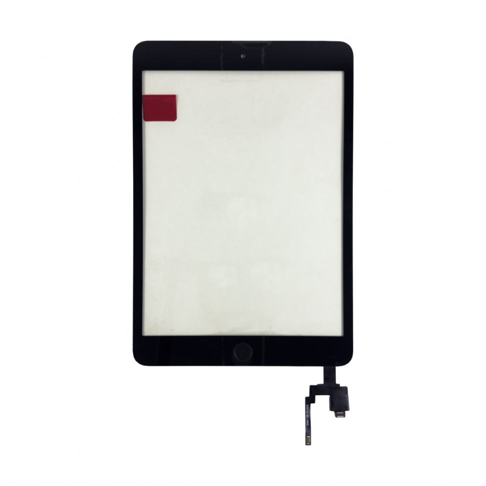 Тачскрин для iPad mini 3 2014 в сборе с микросхемой Черный - Оригинал