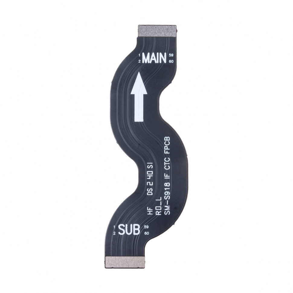 Шлейф для Samsung S918B (S23 Ultra) межплатный (широкий)