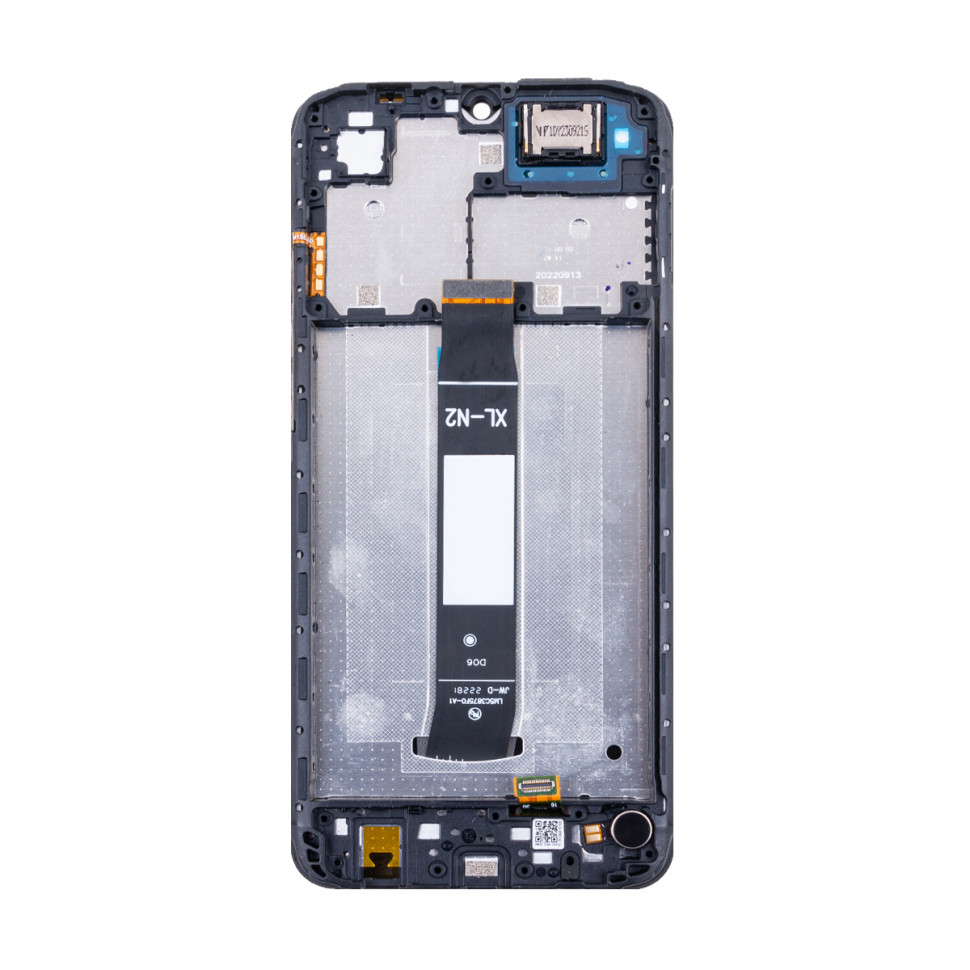 Дисплей с рамкой для Xiaomi Redmi A1/A1+ Черный Оригинал