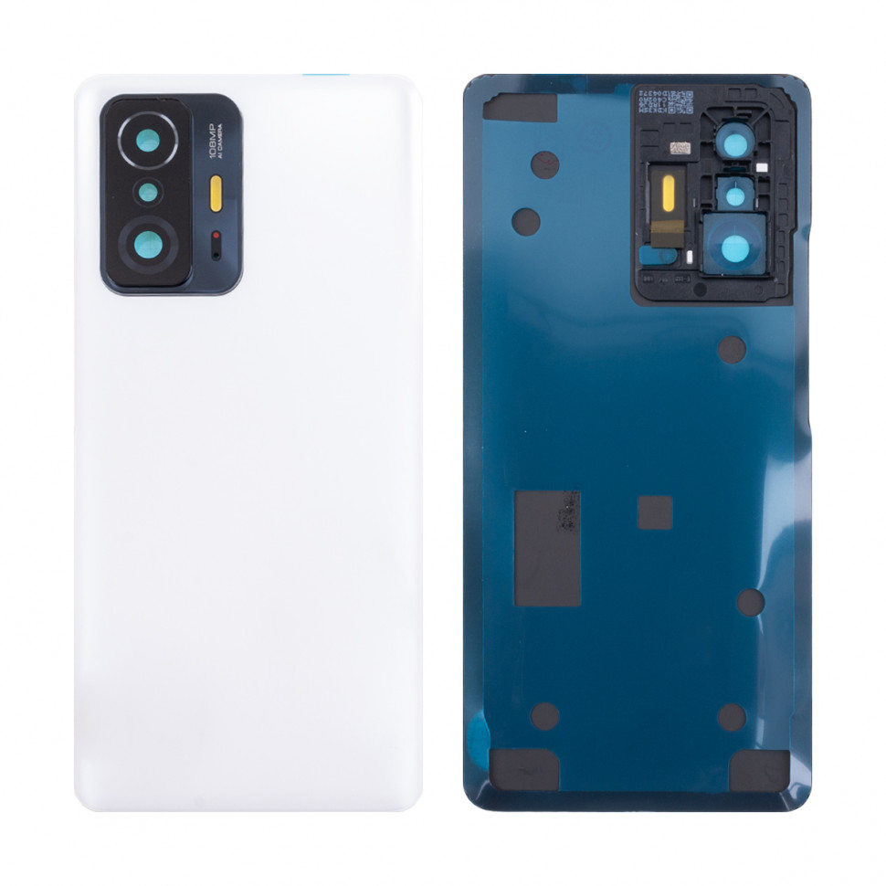 Задняя крышка для Xiaomi 11T/11T Pro Белый - Премиум