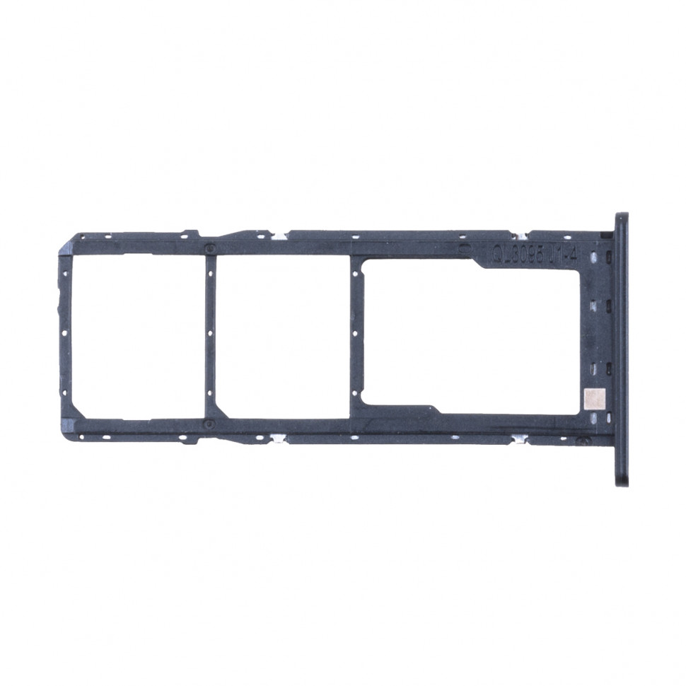 Контейнер SIM для Samsung A037F (A03s) Черный
