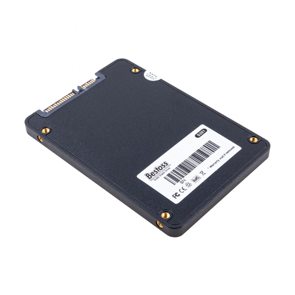 Внутренний SSD накопитель Bestoss S201 128GB (SATA III, 2.5", NAND 3D TLC)