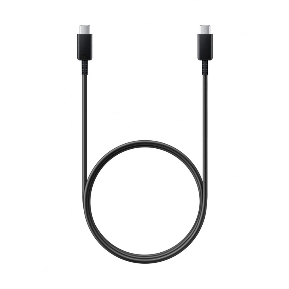 Кабель Type-C - Type-C Samsung S23 (3A, 65W) Черный Оригинал