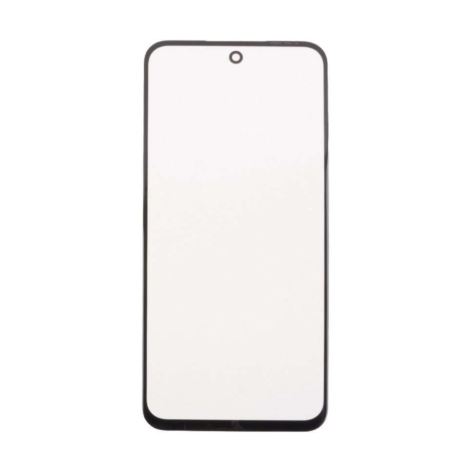 Стекло для переклейки Tecno Spark 30C 4G (KL5n) с OCA пленкой Черный - OR (Mitsubishi)