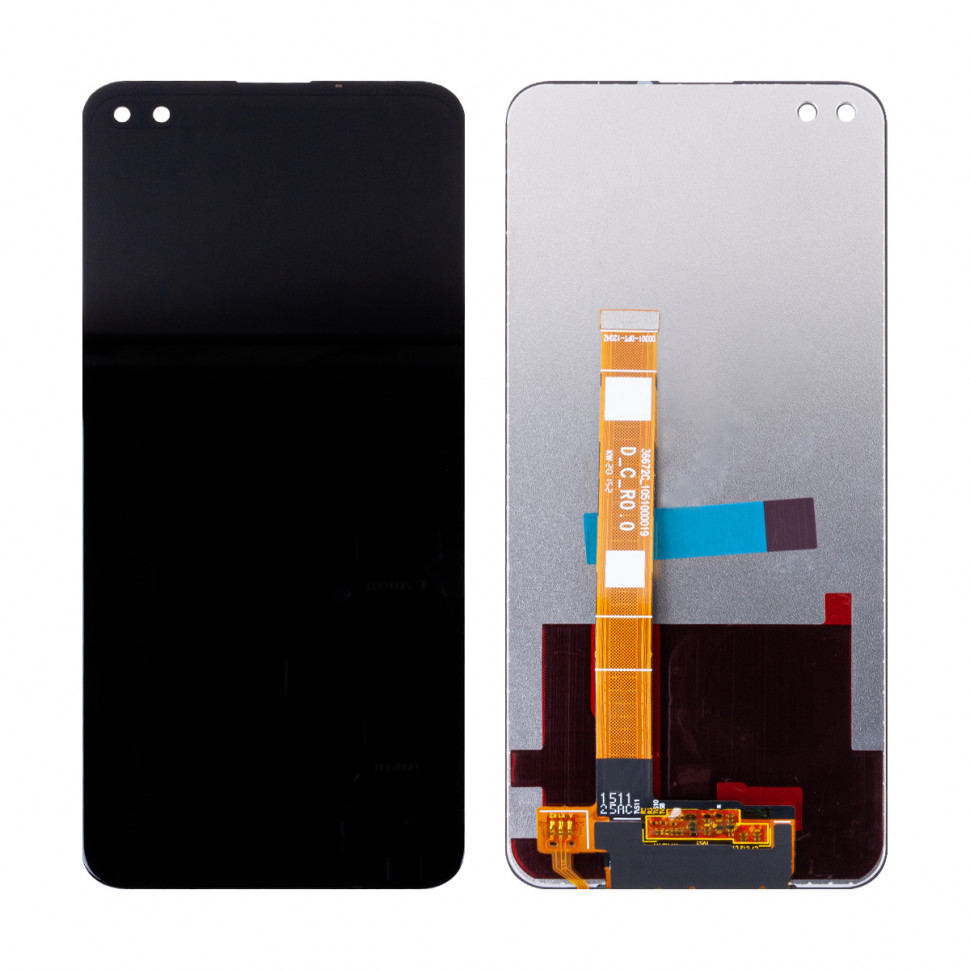 Дисплей для Realme 6 Pro с тачскрином Черный Оригинал