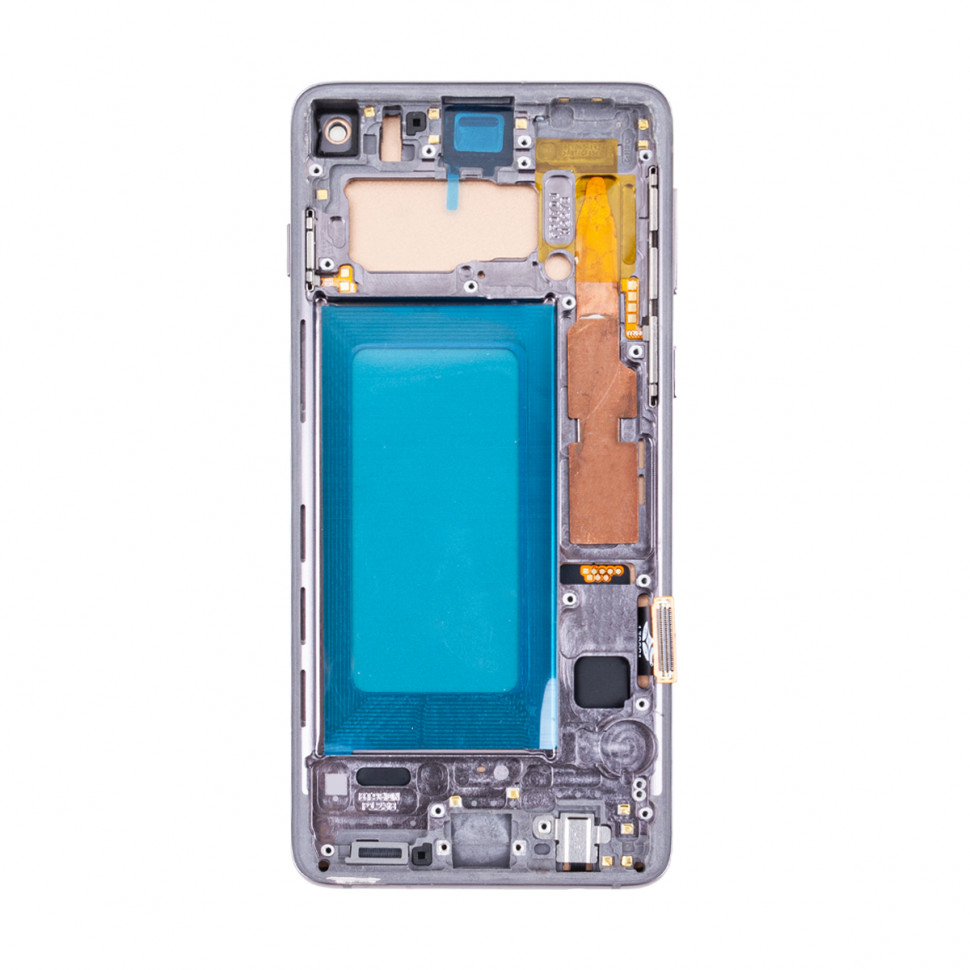 Дисплей с рамкой для Samsung G973F (S10) Черный In-Cell