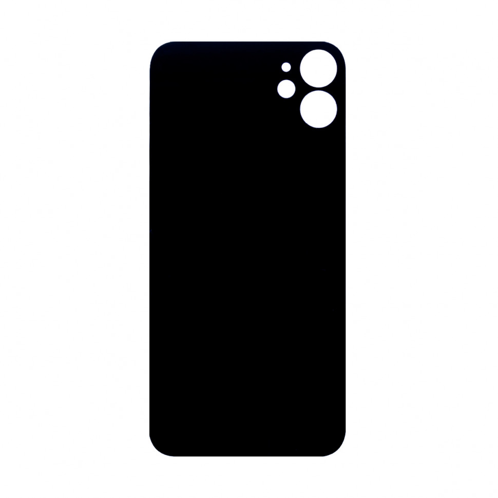 Задняя крышка для iPhone 11 Фиолетовый (стекло, узкий вырез под камеру, логотип)