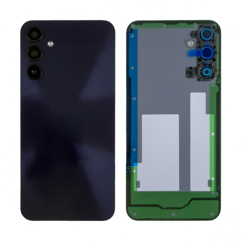 Задняя крышка для Samsung A155F/A156B (A15 4G/5G) Черный - Премиум