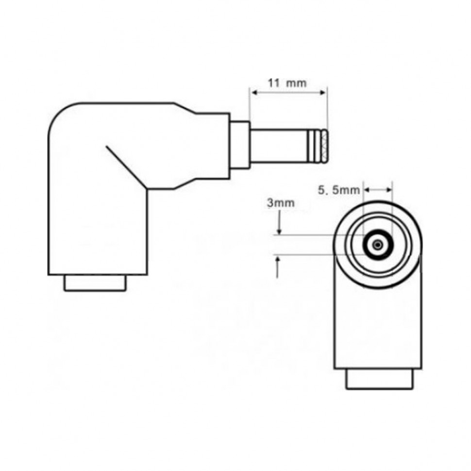 Блок питания для ноутбука Samsung 19V, 3,16A, 60W (5,5×3,0 с иглой) - Стандарт (без кабеля)