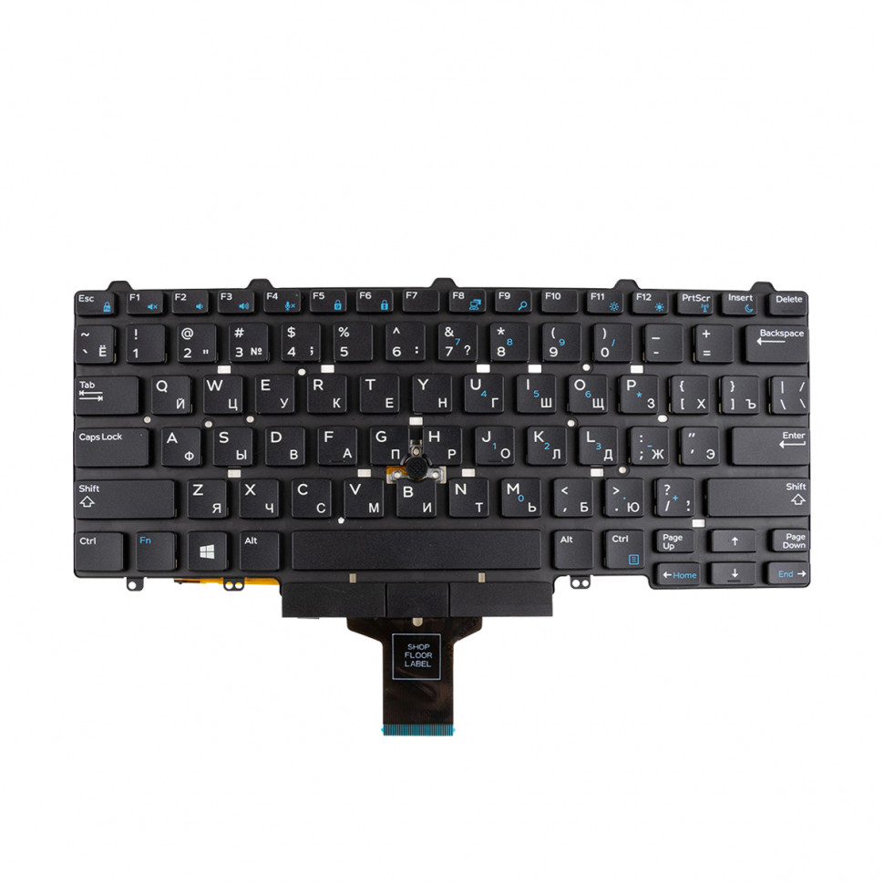 Клавиатура для ноутбука Dell Latitude E5450/E7450/E5470 Черный