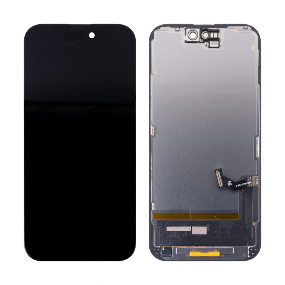 Дисплей для iPhone 15 с тачскрином Черный Оригинал (Снятый, заменено стекло)