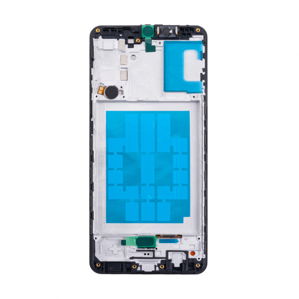 Дисплей с рамкой для Samsung A315F (A31) Черный In-Cell - Премиум