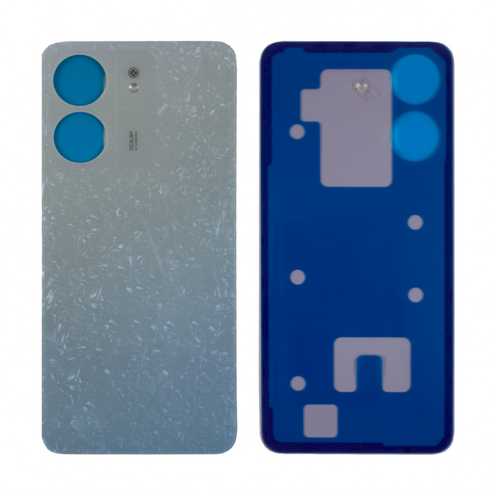 Задняя крышка для Xiaomi Redmi 13C 4G Голубой - Премиум