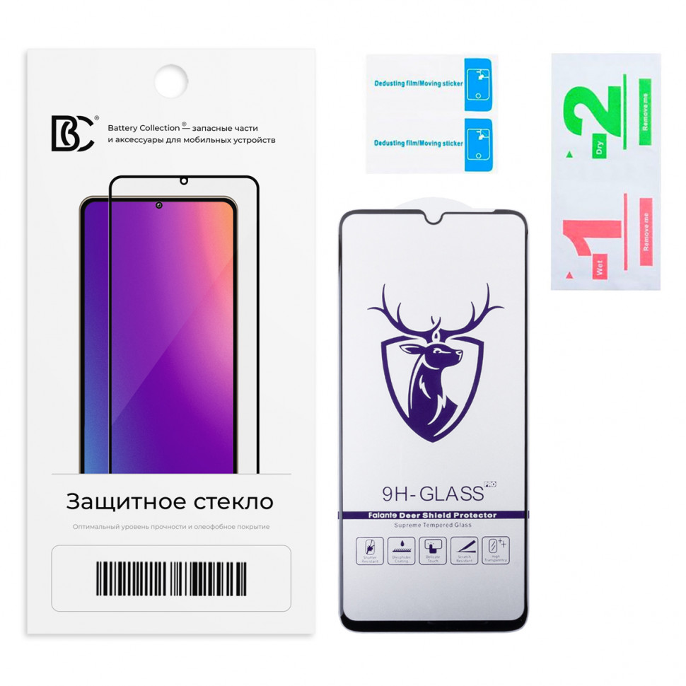 Защитное стекло "Премиум" для Realme Note 50/60/60x/70/80 Черный