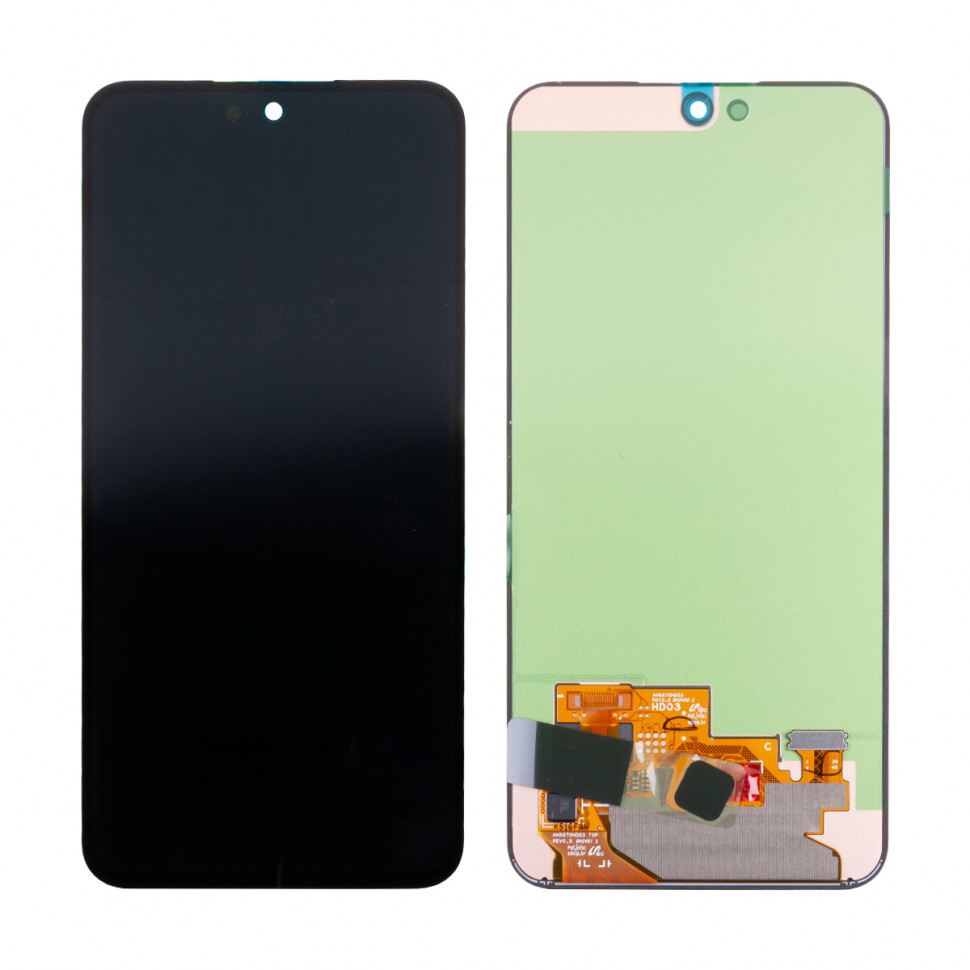 Дисплей для Samsung A566B (A56 5G) с тачскрином Черный Оригинал (SP)